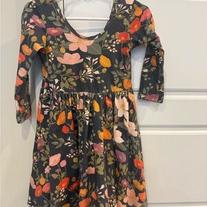 Alice and Ames Dark Botanical Dress